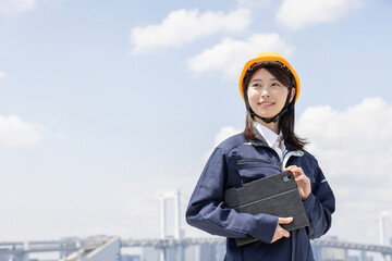 建設業の女性
