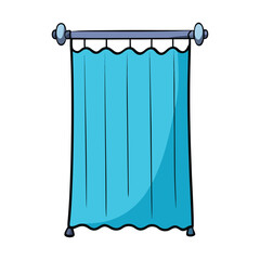 An isolated old white metal radiator, a home heating object, stands against a room wall beneath a window frame