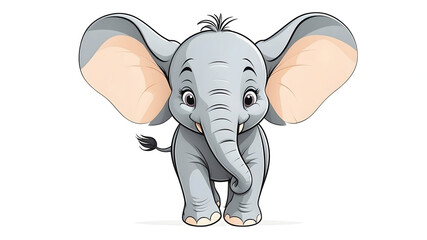 Elephant Vector, Vector Art, Vector Illustration