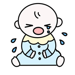 Sad baby