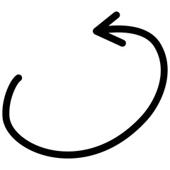 Black arrow white background. A arrow illustration on white background