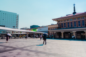 Nara Station in Nara, Japan