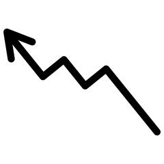 Black arrow white background. A arrow illustration on white background