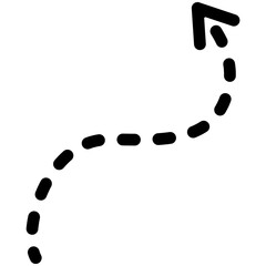 Black arrow white background. A arrow illustration on white background