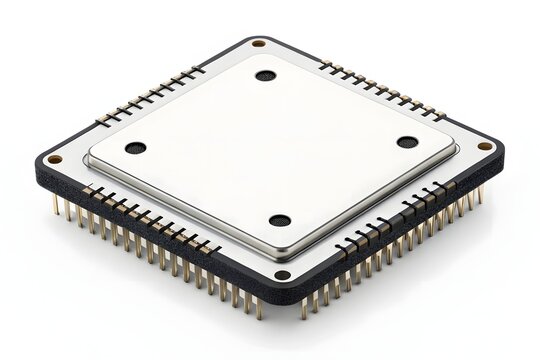 computer memory card isolated