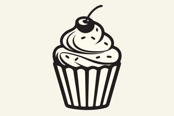 vector cupcake