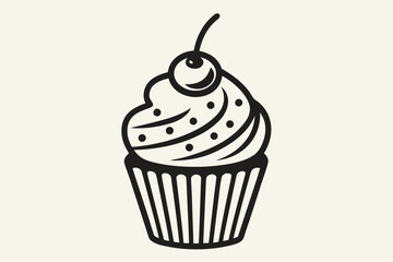 vector cupcake