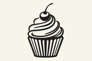 vector cupcake