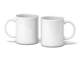 Mug 3D Render Isolated White for Mockup 4