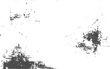 Abstract high-contrast black and white grunge texture with scattered speckles, ideal for background or overlay use.Abstract black paint splatter creating dynamic movement against a white background.