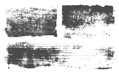 Fototapeta premium Abstract grunge rectangular frames collection.Set of grunge background. Broken dirty rough frames.
