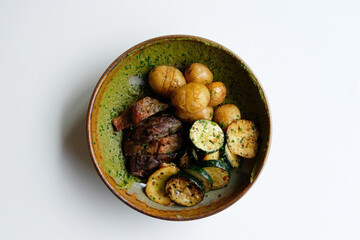 Altclass Squaremoon Photos Food & Coffee - Roast Lamb Lunch Bowl