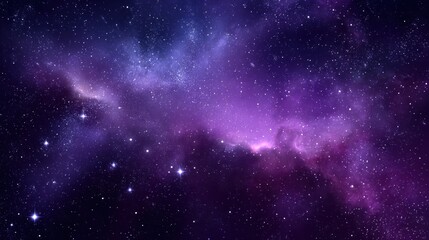 Fototapeta premium Deep space nebula with scattered stars.