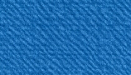 Uniform, vibrant blue fabric texture