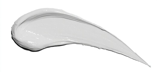 Fototapeta premium Light gray cosmetic product smear