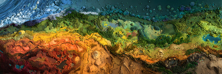 The Art of Earth's Zonal Ecosystems: A Visual Exploration of Planet's Diverse Biomes