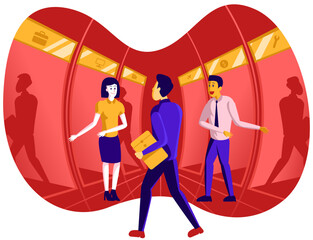 Job Portal concept illustration