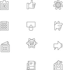business icons set