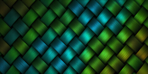 Emerald and teal dragon scales pattern with metallic sheen