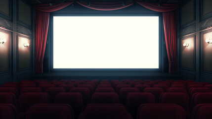 映画館のスクリーン