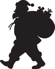 Christmas Santa Vector Art, Santa Icon And Graphic