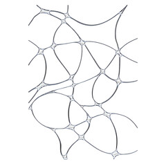 Cyber Tribal Chrome Symbol with Element