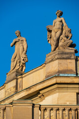 Obraz premium A Visit to the Staatstheater in Stuttgart, Germany’s Cultural Heart