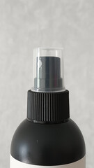 Water replenishing and sunscreen preventing spray transparent bottle. bottle skin care product