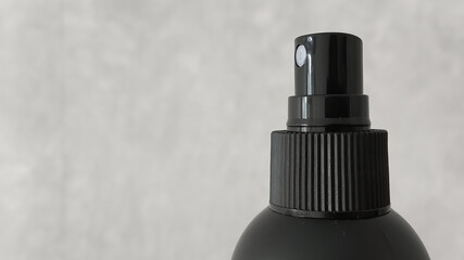 Water replenishing and sunscreen preventing spray transparent bottle. bottle skin care product