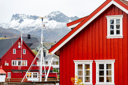 Town of Svolvaer - Norway