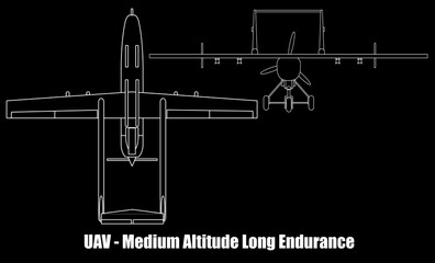 MALE (Medium Altitude Long Endurance) drones are unmanned aerial vehicles designed for long-duration missions at altitudes between 10,000 to 30,000 feet, commonly used for surveillance, reconnaissance