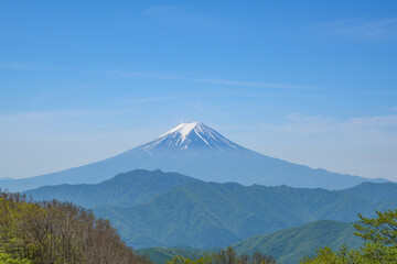 大蔵高丸から見る富士山