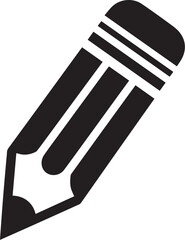 pencil silhouette icon