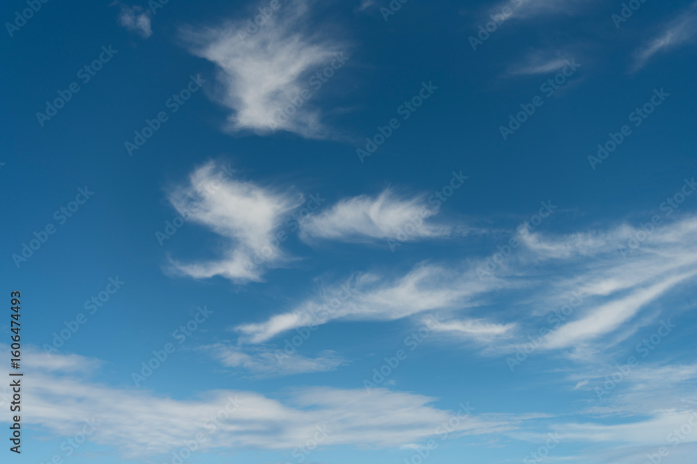 Wall mural cloudscape sky background. cloud in the sky. background with cloud. gloomy sky with overcast clouds.