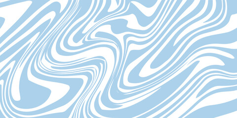 Abstract background seamless pattern with colorful waves. Trendy vector illustration in retro psychedelic style.eps 10