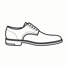 sport shoes vector illustration
