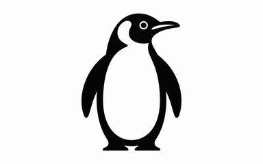 penguin isolated on white