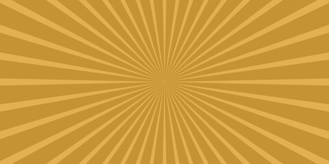 Retro sunburst bursting with golden light and vintage vibes for design elements and creative projects