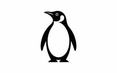 penguin isolated on white