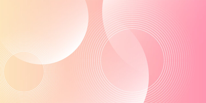 abstract background.modern.minimalist.pink and yellow gradations.circle effect.memphis.trendy .eps 10