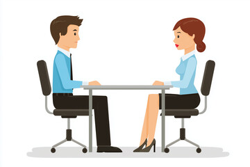 Business colleagues in meeting, office setting