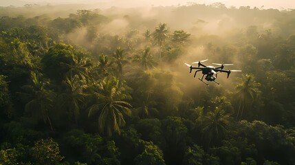 Fototapeta premium Pandemic Response Drone