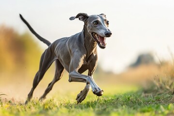 Russian Greyhound - Realistic Photos of the Breed - Running Dog and Outdoor Activity