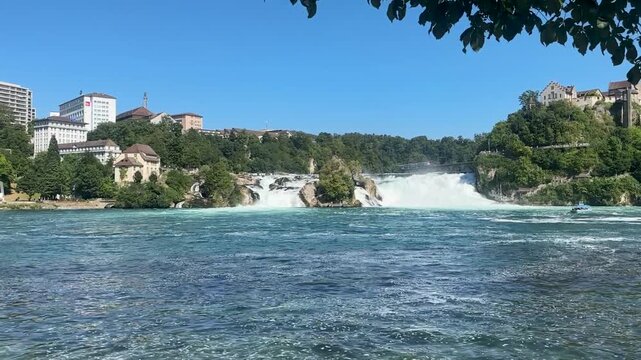 Rhine Falls in Switzerland