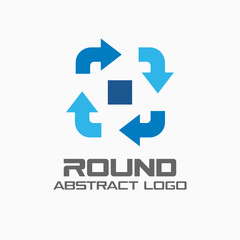 Round Abstract Logo