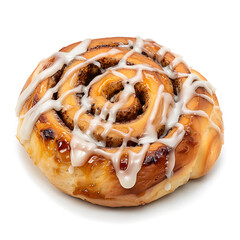 Cinnamon Roll with Icing Drizzle