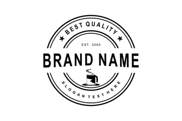 Elegant Vintage Retro Badge Label Emblem Logo design inspiration