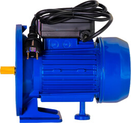 Metallic electric engine for machinery use
