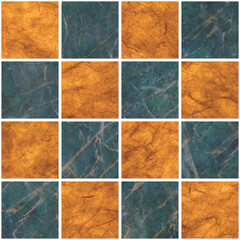 Fototapeta premium Geometric mosaic seamless marble texture pattern colorful Design traditional background. 