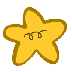 vector illustration of a star